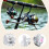 Fishing Reel 6 cm Diameter, Saltwater Use, Easy Installation, White 4