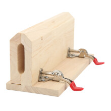 Leder-Stichpony 1 Stk Buche, Edelstahl