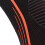 Protecciones de codo de nailon tejido con correa - Naranja 10