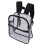 Travel-Friendly Transparent Backpack - Easy Access & Security Check 2