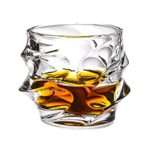 Japanese Crystal Whiskey Glass 320ml Elegant Heavy Tumbler for Scotch Bourbon Cocktails Gifts
