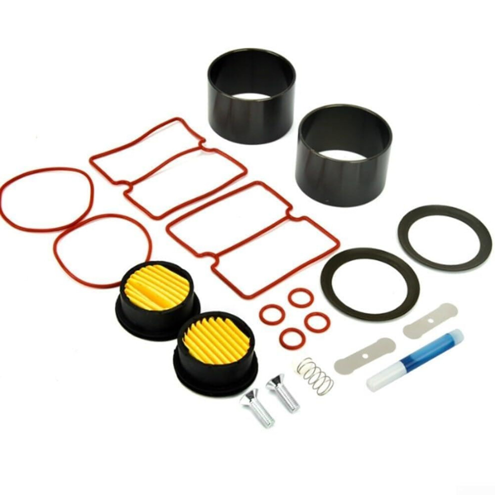 20Piece Oilsilent Air Compressor Kit For 550W, 750W, 1100W & 1500W Models With Cylinder Gaskets & Piston Rings 9199774930956