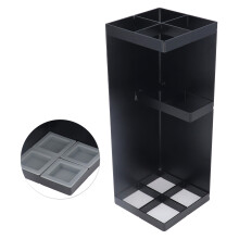 Sleek Umbrella Holder Fits 4 with Removable Water Collection Tray