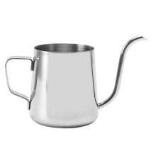 304 Edelstahl Pour Over Kanne 250ML Langspout Silber