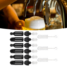 Kit de cubiertas para grifo de cerveza ABS/Acero inoxidable/Silicona 9/5.5/1.5cm