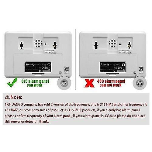 Chuango RC-80 315 MHz Wireless Remote Control with Keyring WS36807 1