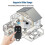 Chuango RC-80 315 MHz Wireless Remote Control with Keyring WS36807 4