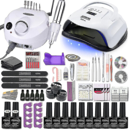 Σετ Nagelart λάμπα UV LED 54W met boor 2