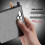 Cigarette Case with Lighter, Dual Arc Lighter, Cigarette Box, Auto Eject, Lighter Rechargeable, Black 3