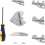 Multi-angle mitre shear tools, adjustable universal mitre scissors ^ 3