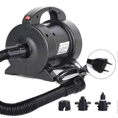 Ηλεκτρική αντλία 1600W με 2 ακροφύσια για στρώματα αέρα, φουσκωτά σκάφη και βάρκες.