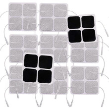 40 electrodes for TENS device, 2x2 electrodes for EMS muscle stimulator, electrotherapy electrodes