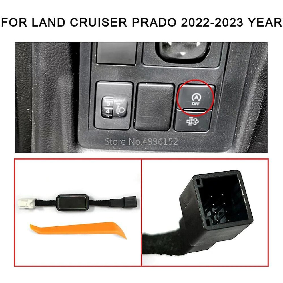 For Toyota Land Cruiser Prado J150 2018-2023 Car Auto Start & Stop Canceller Stop Start Engine Eliminator Device Disable Cable