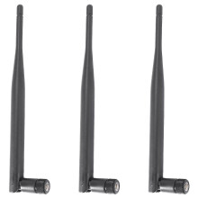 3 antenne per barca radiocomandata Flytec 2011-5, portata 1,5 kg, pezzi di ricambio per barca da pesca radiocomandata.