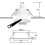 10x GU10 Recessed Spotlight Aluminum White, Round Extra Flat Ceiling Mounting Frame With Socket For LED 4