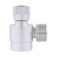 Adattatore per riempimento bombola CO2, M10X1 a W21.8-14 per bombole di gas argon