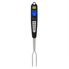 Digital BBQ Thermometer Fork - Instant Read, Dual Probe, LED Display