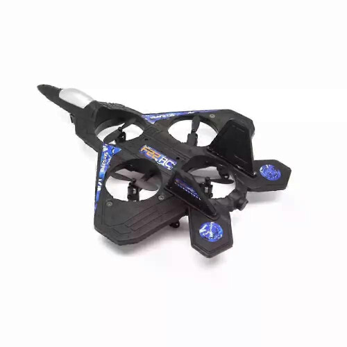 Thunder Jet Pro 2.4 GHz Remote Controlled Fighter Jet, Black