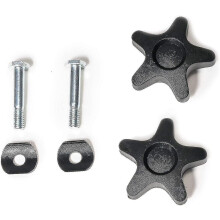 Rollator 2 Plastic Knob 2 Screw for Arms Hl420