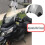 Adjustable universal clear windshield for motorcycles, windshield extension, air deflector 2