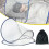 Portable Pop-up Mosquito Net Sleeping Bag Bug Net For Bedding Camping Patio 1