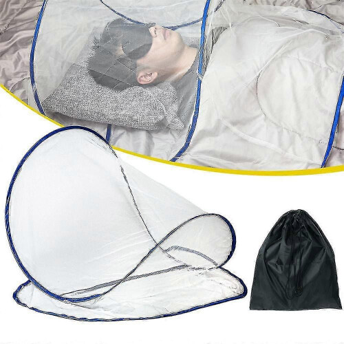 Portable Pop-up Mosquito Net Sleeping Bag Bug Net For Bedding Camping Patio