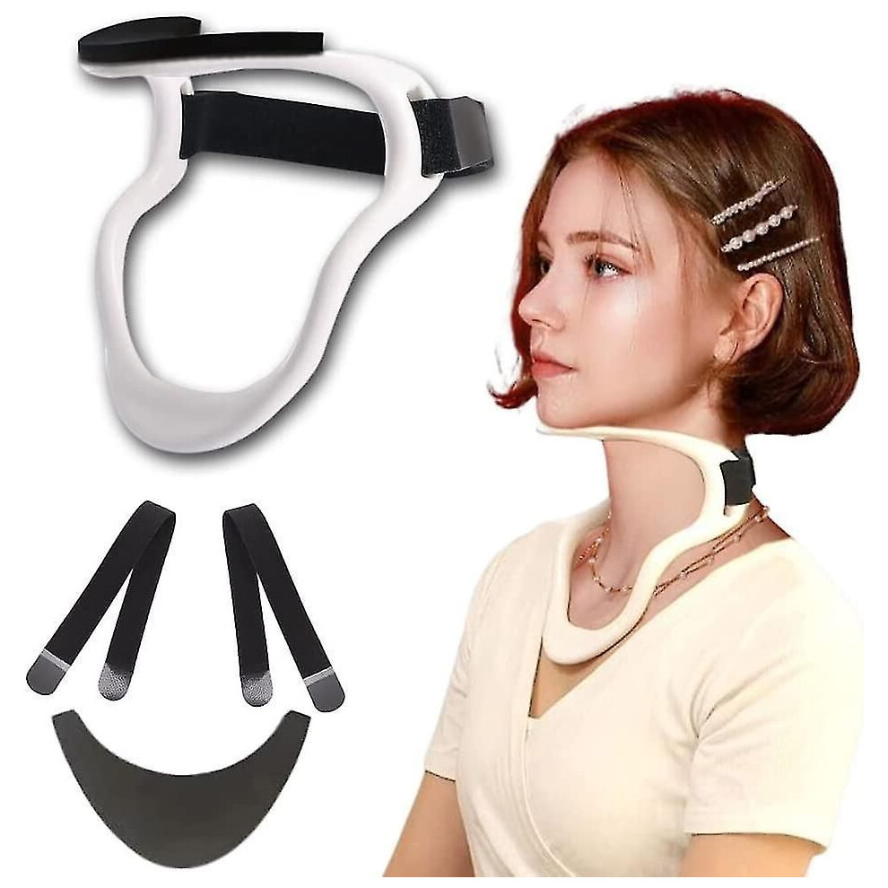 Neck Stretcher - Ergonomic Posture Corrector, Adjustable Neck Brace for Pain Relief