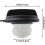 Τάπα ρεζερβουάρ καυσίμου για Ford Focus MK2, 2005-2012, αριθμός εξαρτήματος 6G919030AD 5