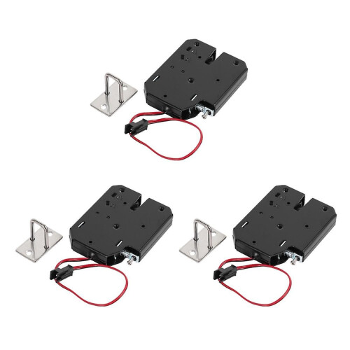 3 ηλεκτρομαγνητικές κλειδαριές, 12V 2A, με δύναμη συγκράτησης 150kg