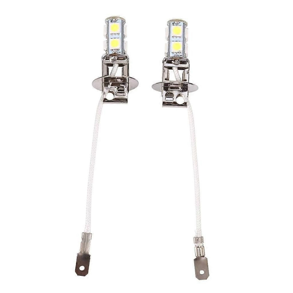 9Smd, 2X H3 5050 9 Smd Led Xenon Dc12v Auto Car Fog Lamp Led Bulbs 6500K, H3 9Smd White/Light 8797077303173