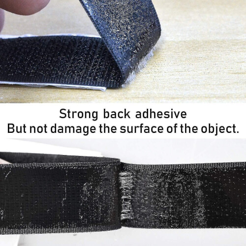 Αυτοκόλλητη ταινία Velcro 50 μέτρων, διπλής όψης, πλάτους 20 χιλιοστών 2