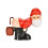 Automatic Bubble Machine With Lights and Music, Santa Claus Themed, Includes 60ml Bubble Solution 1