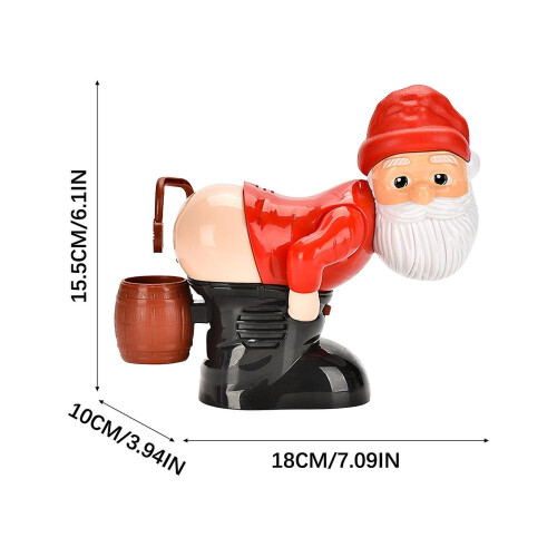 Automatic Bubble Machine With Lights and Music, Santa Claus Themed, Includes 60ml Bubble Solution 2