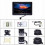 2 reversing camera monitors, 2 12V/24V bus cables 2