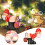 Automatic Bubble Machine With Lights and Music, Santa Claus Themed, Includes 60ml Bubble Solution 2