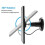 Solar panel for outdoor security camera, USB charging 5