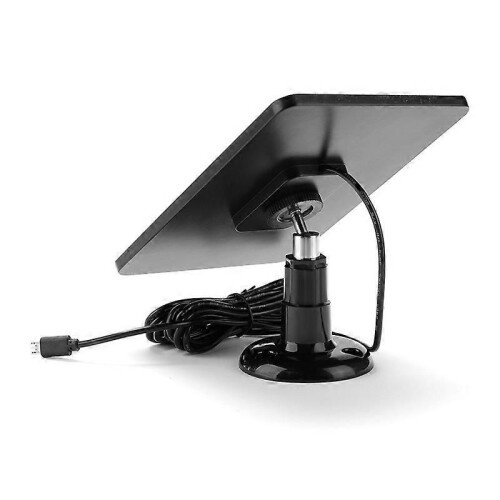 Solar panel for outdoor security camera, USB charging 2