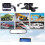 2 reversing camera monitors, 2 12V/24V bus cables 4