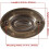 Σετ 10 λαβών συρταριών Old English Oval 2