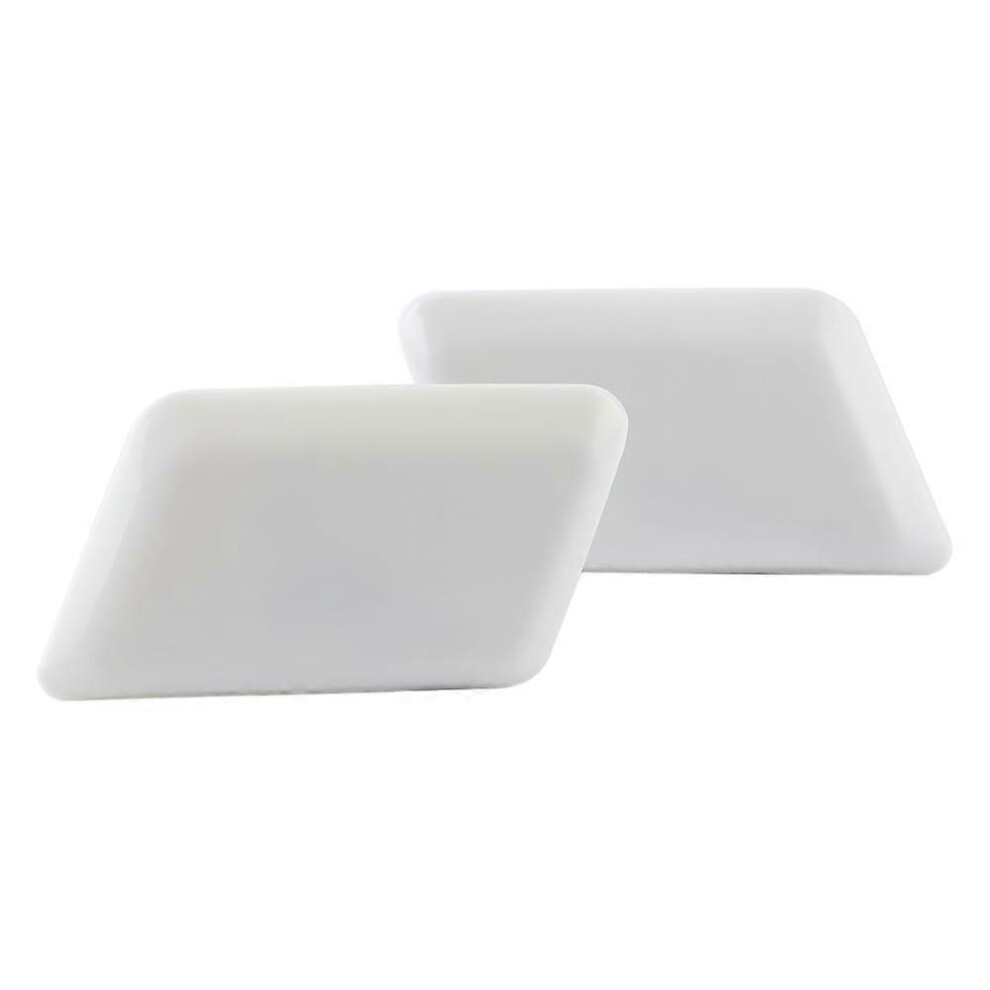 Pair Of Headlamp Washer Jet Cap Covers For Ford Mondeo Mk3 Iii 2000-2007 Light 8758029837733