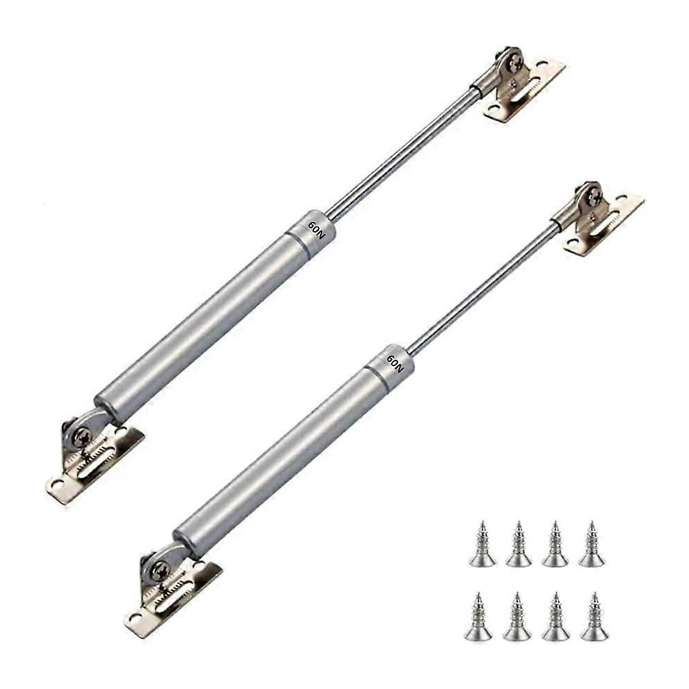 60N Gas Struts 10 Inch Soft Close Lid Support For Cabinet Door Lift Pneumatic Strut Piston 6Kg 8393647447171