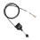 Replacement 2.5-meter flexible throttle control cable for EX230 hydraulic excavator 2