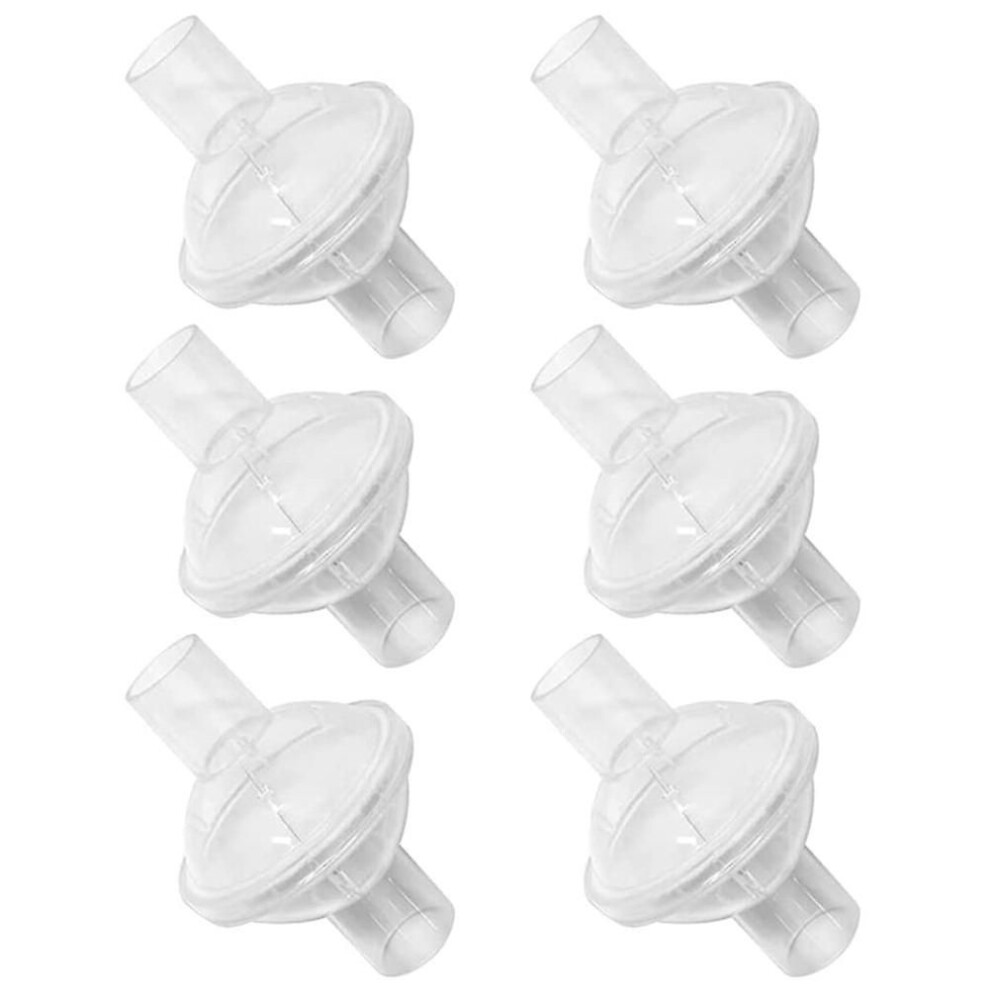 Inline CPAP Filters, 6 Pack - Replacement Filters for CPAP Machines