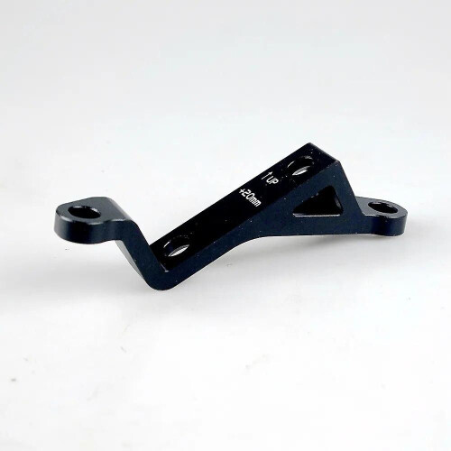 Post Mount naar Flat Mount remadapter + 20 mm 140-160, Post Mount naar Flat Mount remadapter 2