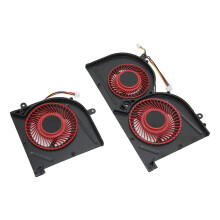 CPU GPU Kühllüfter 4-Pin für MSI GS63VR GS73 17B1 Laptop-Kühllüfter