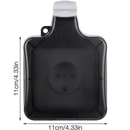 IP66 weatherproof outdoor socket with hinged cover 1