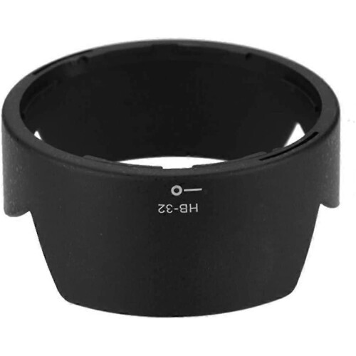 Σκίαστρο φακού για φακούς Nikon 18-140, 135, 105, 70 mm DX (Μαύρο) 2