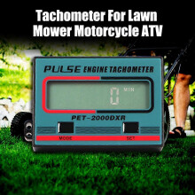 Contaore digitale per motociclette, quad, tosaerba, motori a 2/4 tempi, candele, contagiri 100-30.000 giri/min