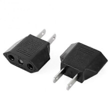 Adaptador de enchufe de EE. UU. a la UE para viajes y uso portátil