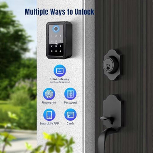 Smart key box with Bluetooth function, home electronic key safe, compatible with host devices 2